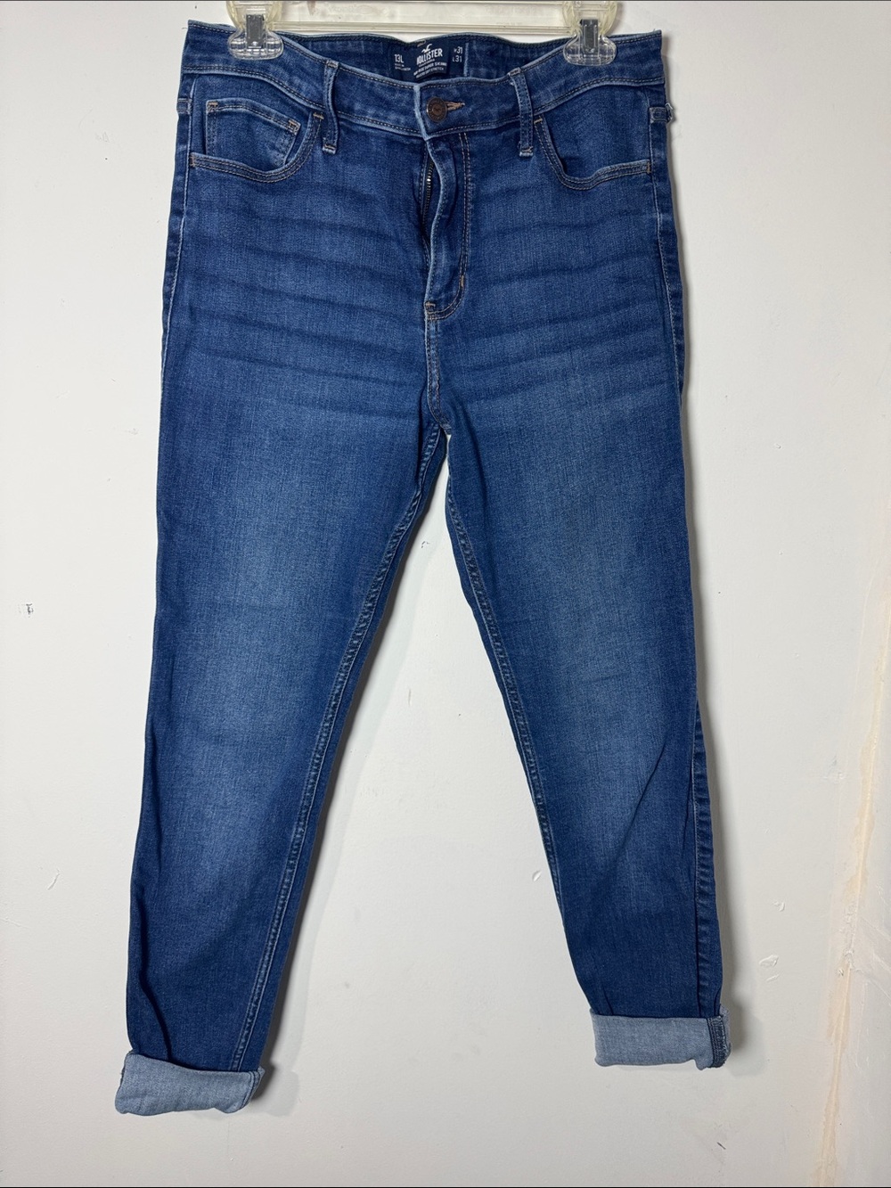 Hollister Women's Medium Blue Boyfriend Jeans